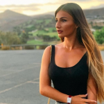 Adriana Pozueco, fidanzata di Theo Hernandez (credits: instagram adriana pozueco)