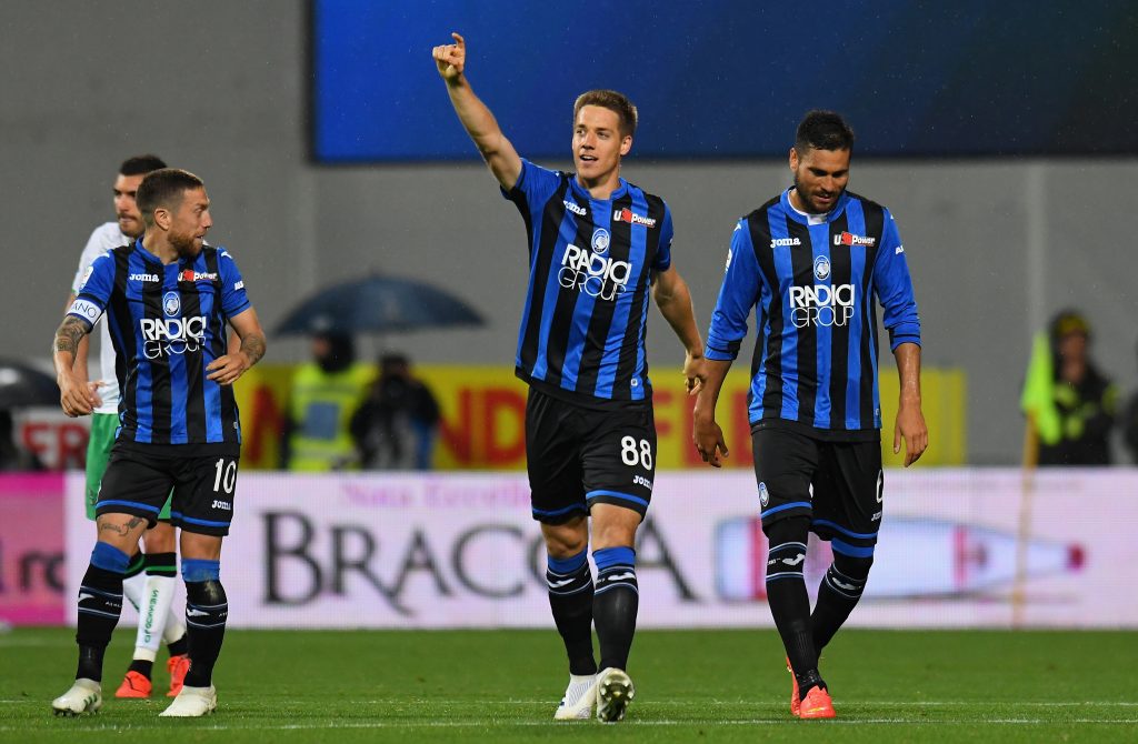Mario Pasalic dell'Atalanta