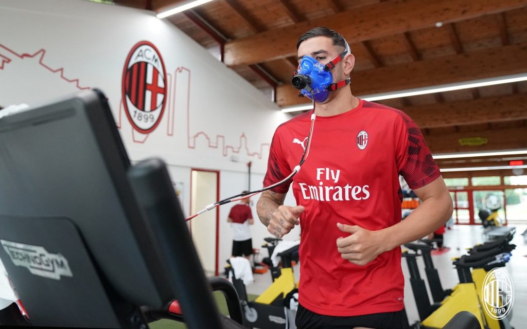 Theo Hernández Milan Milanello