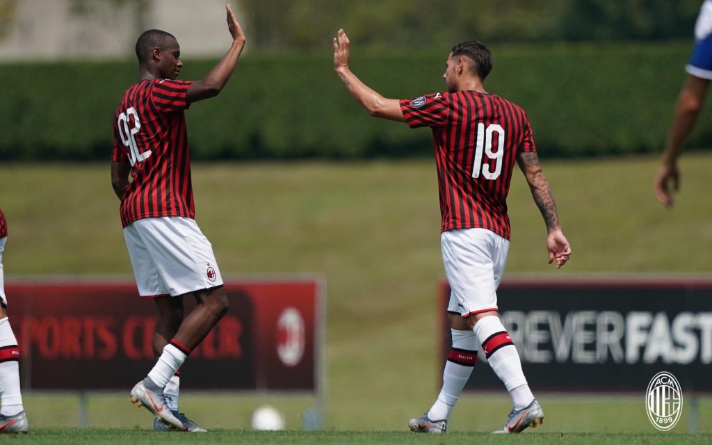 Tiago Djalo Theo Hernandez Milan Novara
