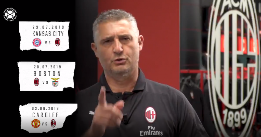 Daniele Massaro, ex attaccante del Milan, @acmilan