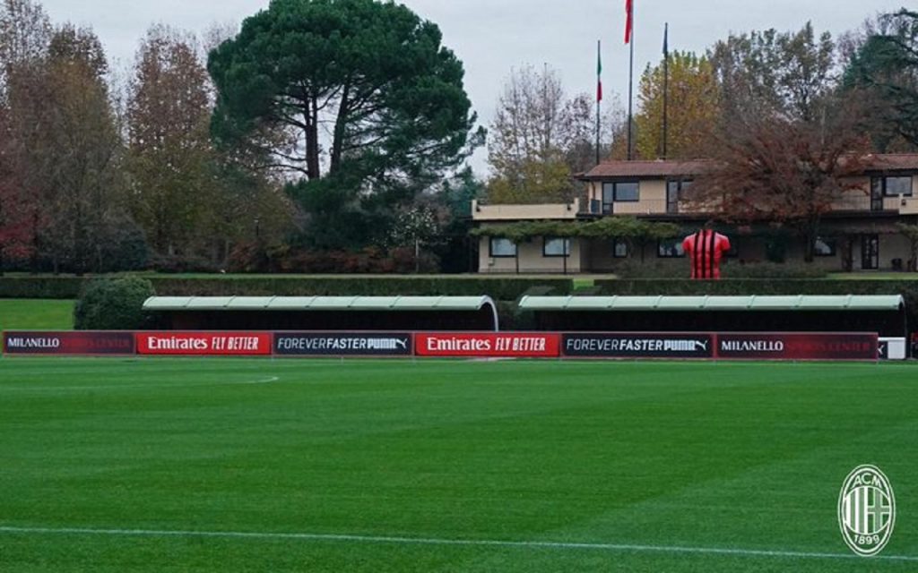 Il centro sportivo di Milanello Milan