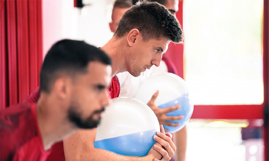 Suso e Piatek a Milanello, @acmilan