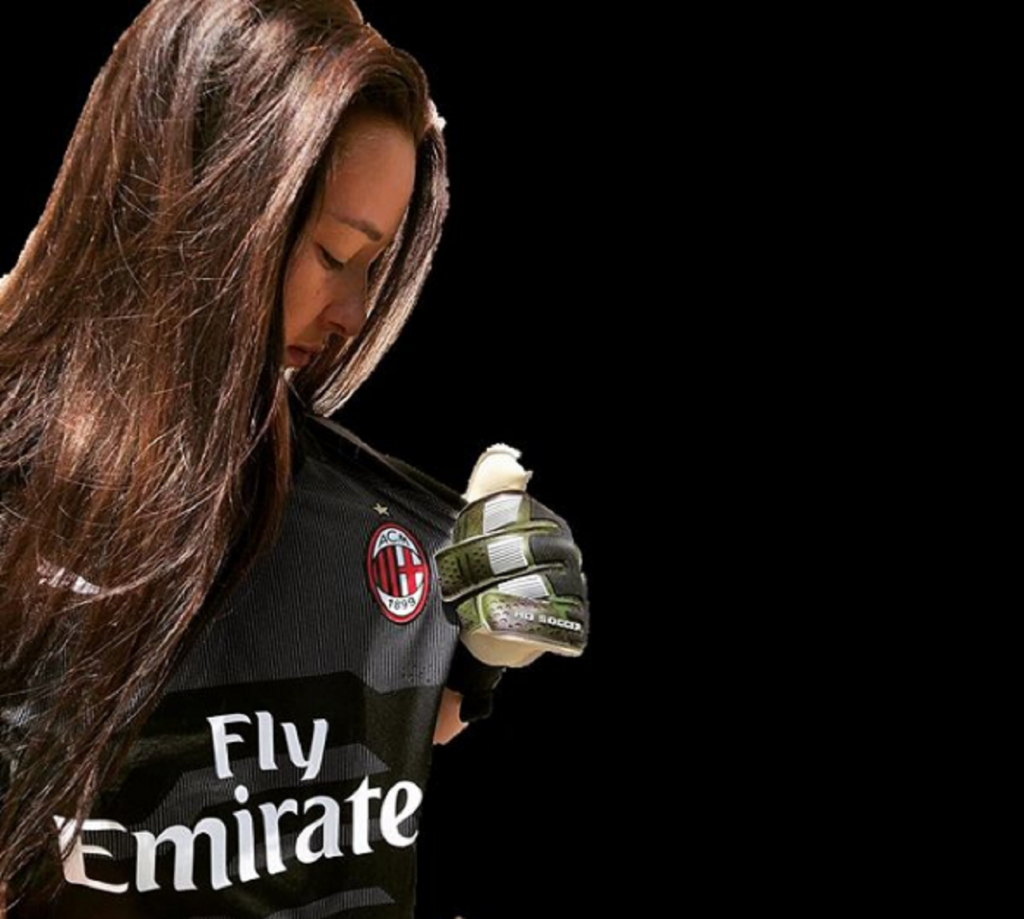 Francesca Zanzi, Milan Femminile, foto Instagram Francesca Zanzi