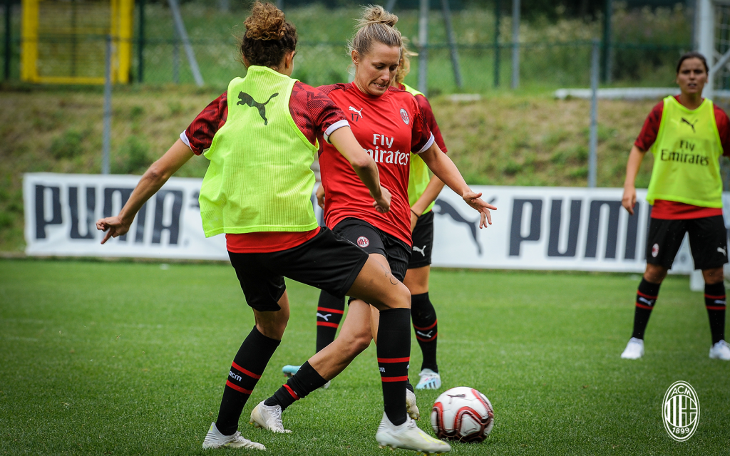 allenamento milan femminile