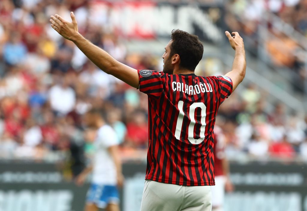 Hakan Calhanoglu Milan