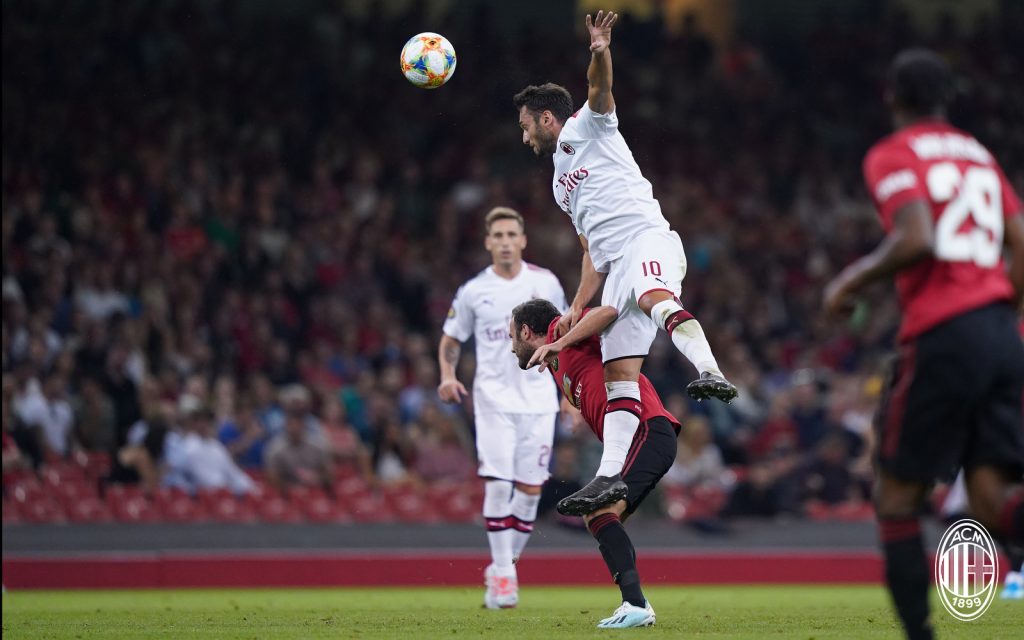 Hakan Calhanoglu Manchester United-Milan