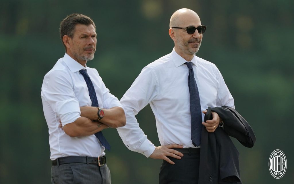 Boban Gazidis Milan Milanello