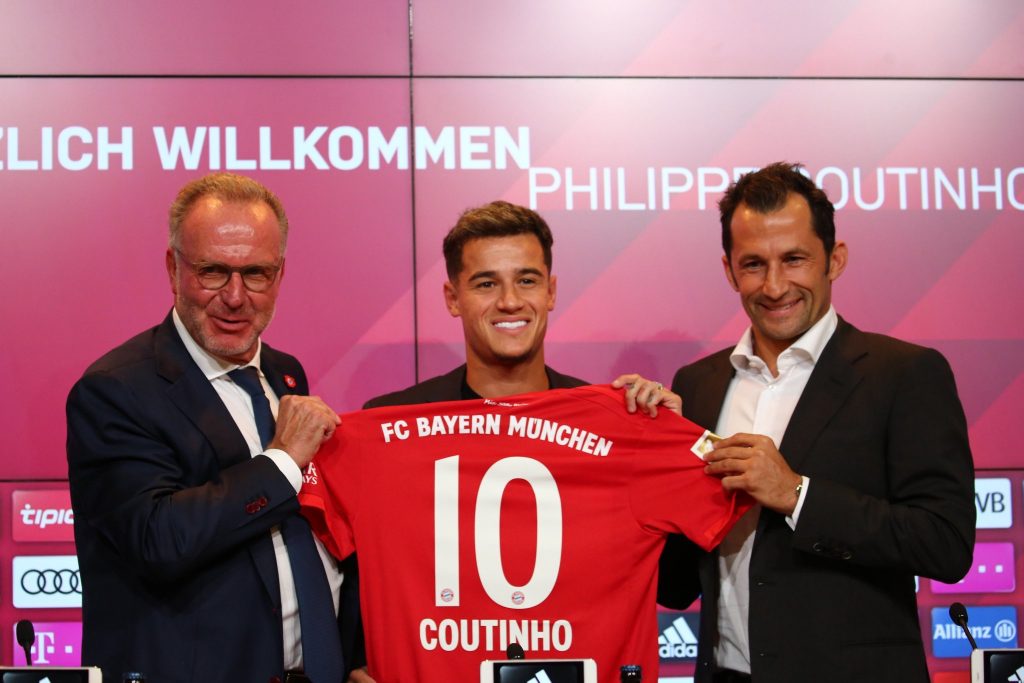 Philippe Coutinho Bayern Monaco