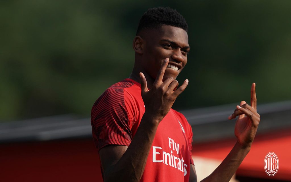 Rafael Leao Milan Milanello