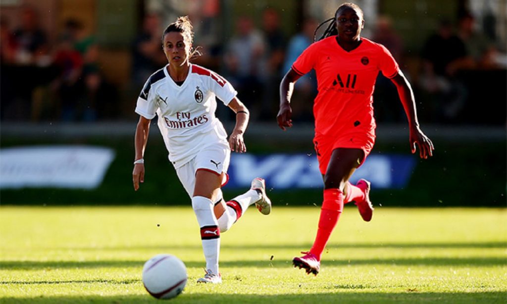 Milan-PSG della WomensCup 2019, @acmilan