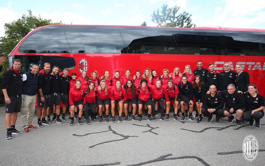 Il Milan Femminile, foto @acmilan
