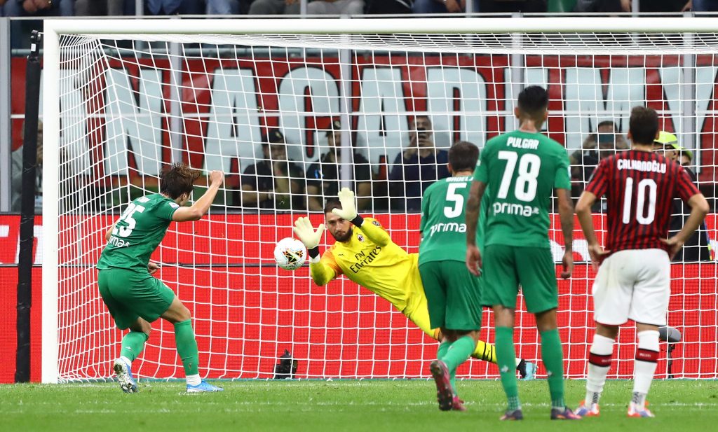 Milan Fiorentina Donnarumma