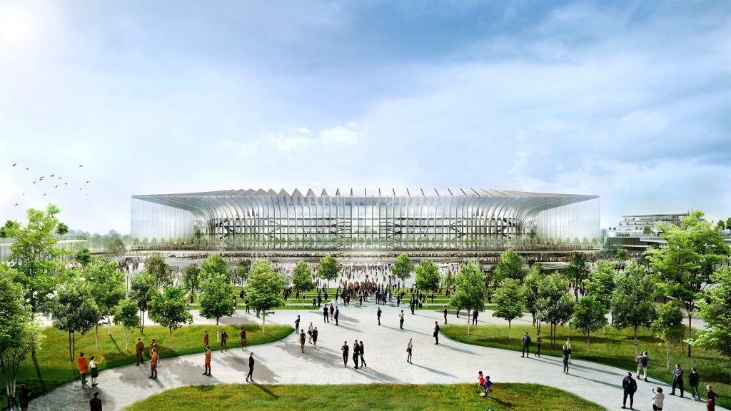 Progetto nuovo stadio San Siro: I due Anelli (Studio Manica)