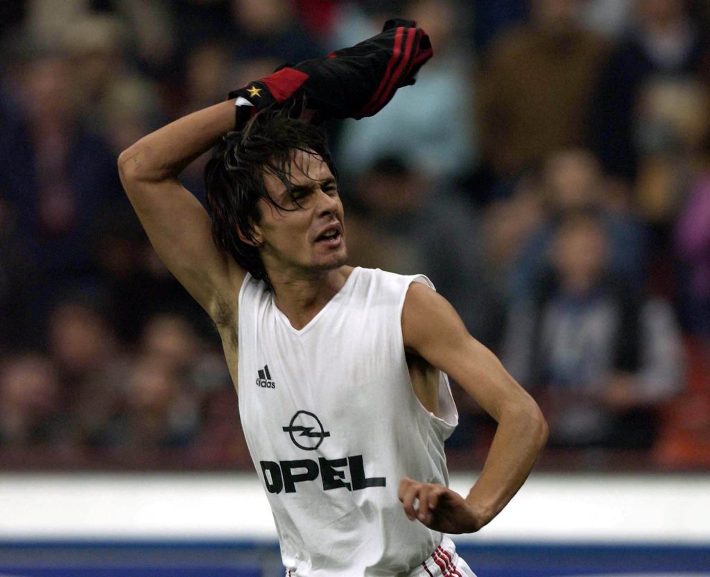 Filippo Inzaghi Milan 2001