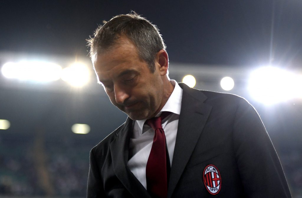 Marco Giampaolo ex Milan