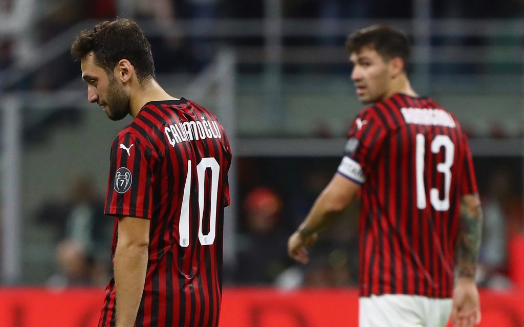 Calhanoglu Romagnoli Milan