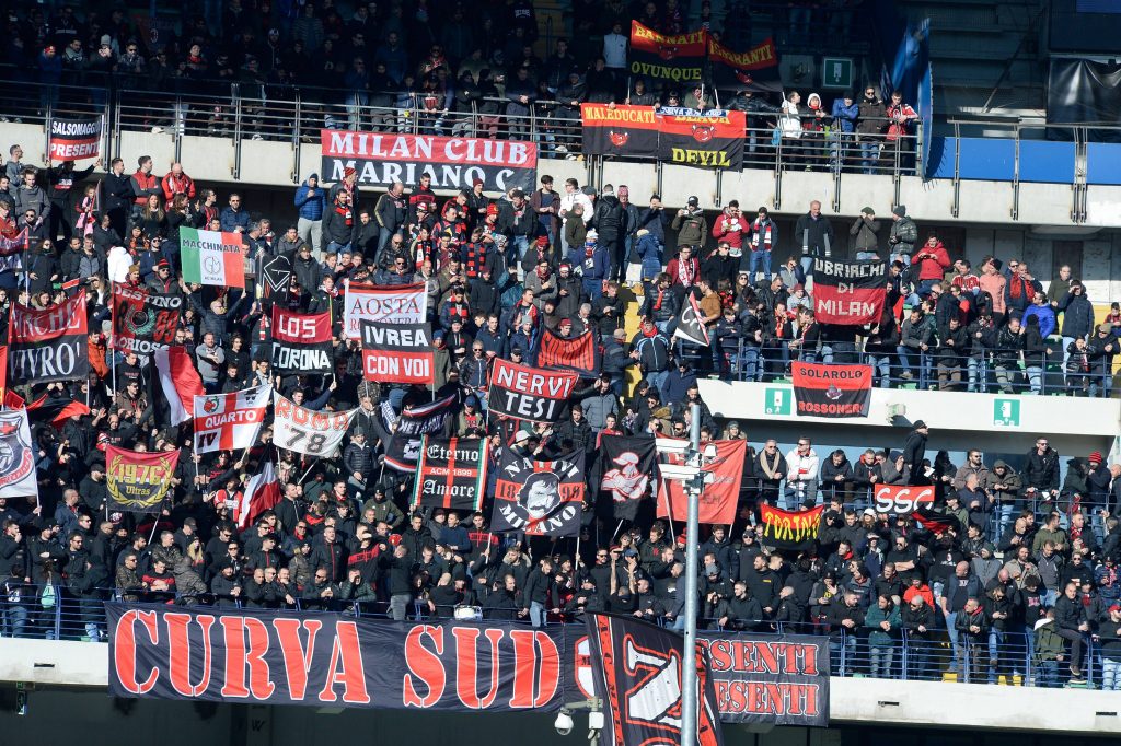 Verona Milan Curva Sud Milano