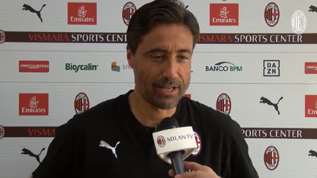 Federico Giunti, tecnico del Milan Primavera, @acmilan