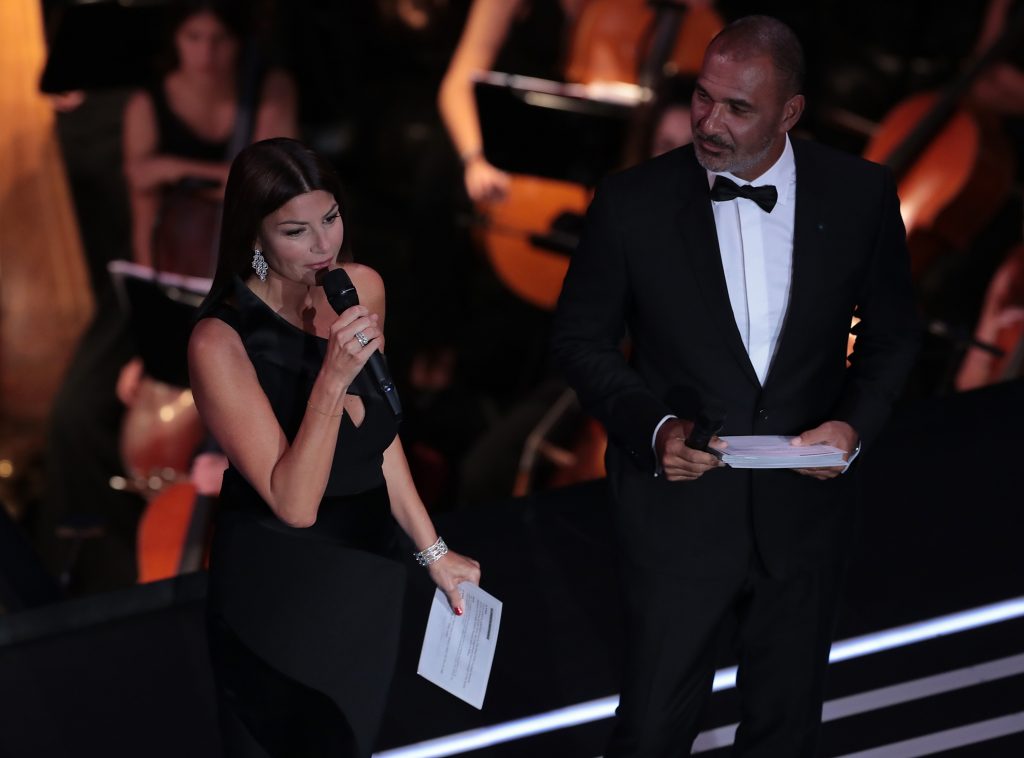 Ilaria D'Amico e Ruud Gullit al The Best FIFA Football Awards 2019, Getty Images