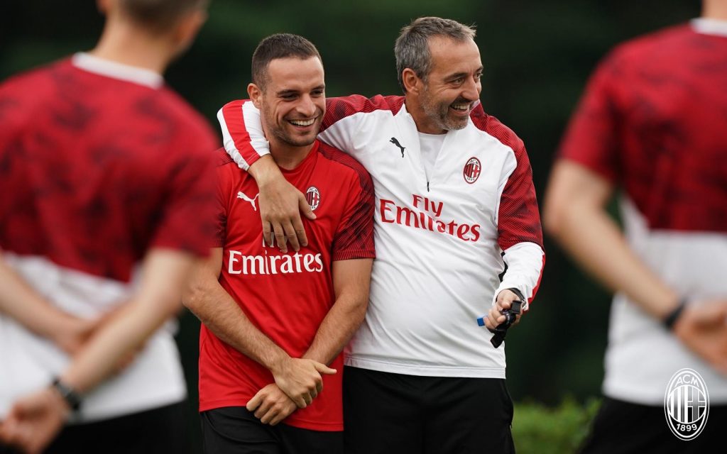 Bonaventura Giampaolo Milan Milanello