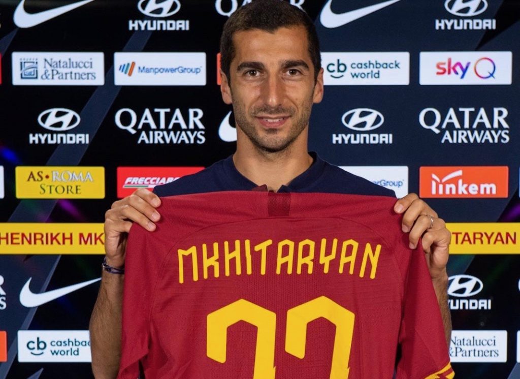 Henrikh Mkhitaryan Roma