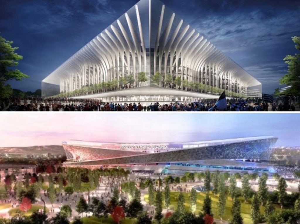 Nuovo stadio Milan: Cattedrale vs Due Anelli san siro