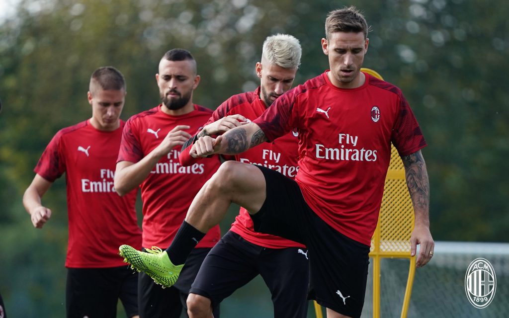allenamento Milan Milanello