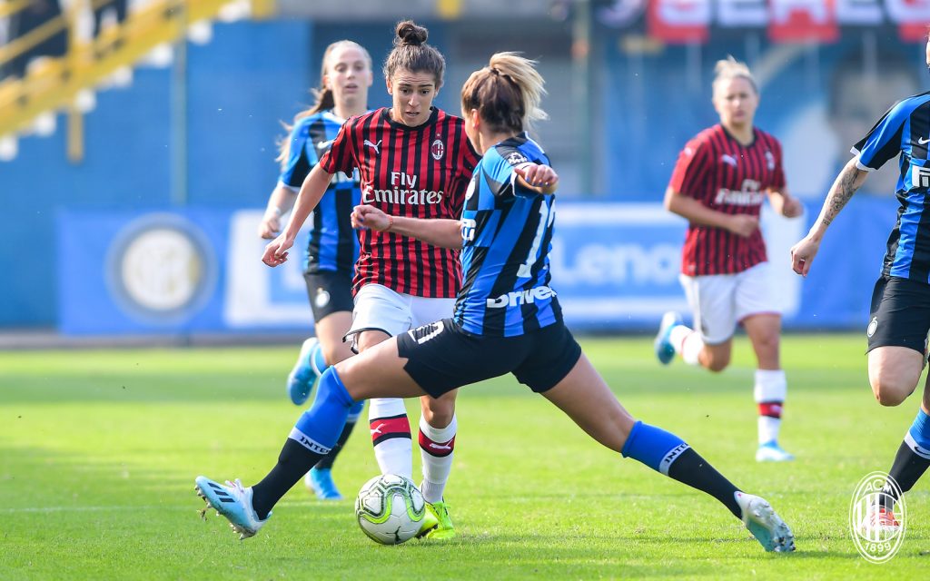 Inter Milan derby femminile Bergamaschi