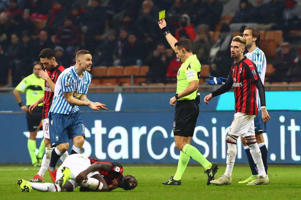 Milan-Spal 2018-2019 Kurtic Abisso