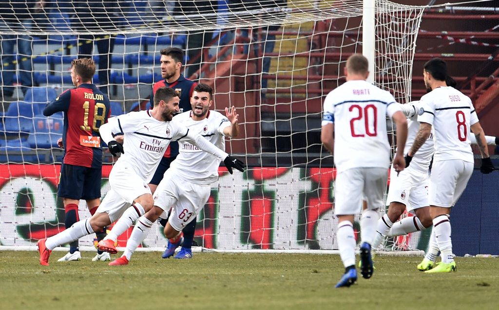 Genoa Milan 2019 Borini