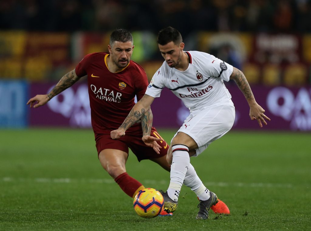 Roma-Milan Kolarov Suso