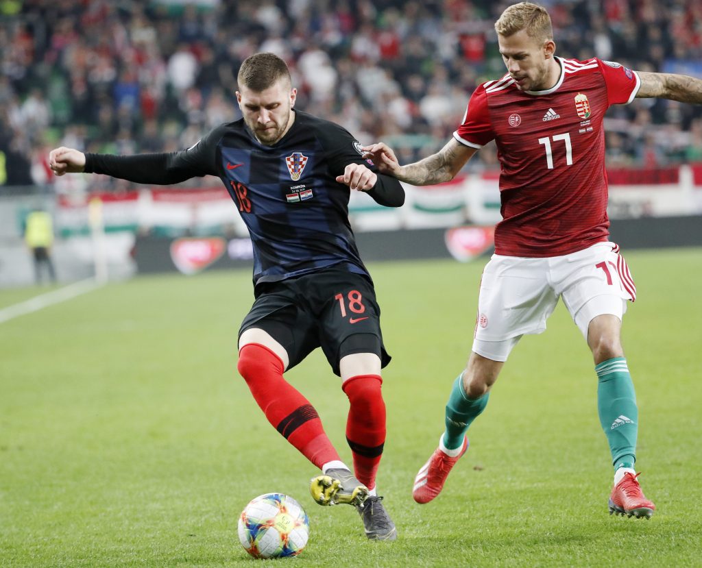 Ante Rebic Croazia Ungheria Nazionali Euro 2020