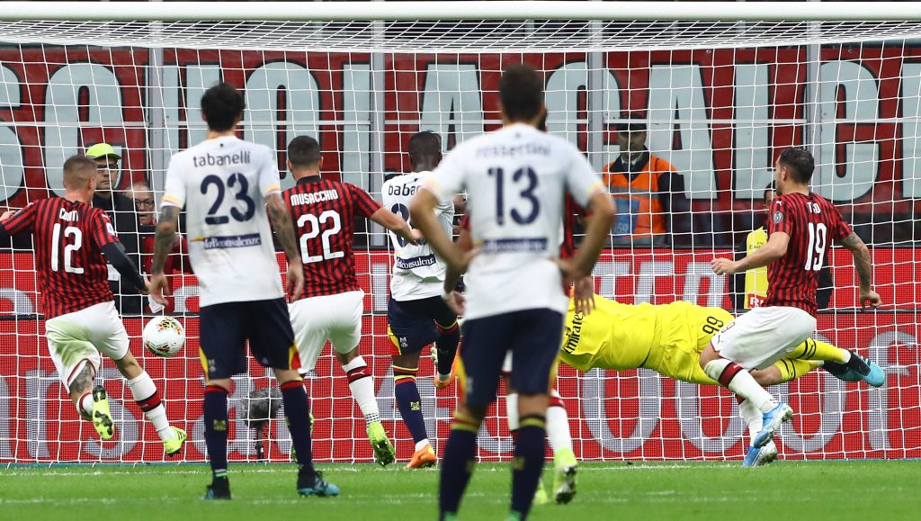 Milan-Lecce Babacar