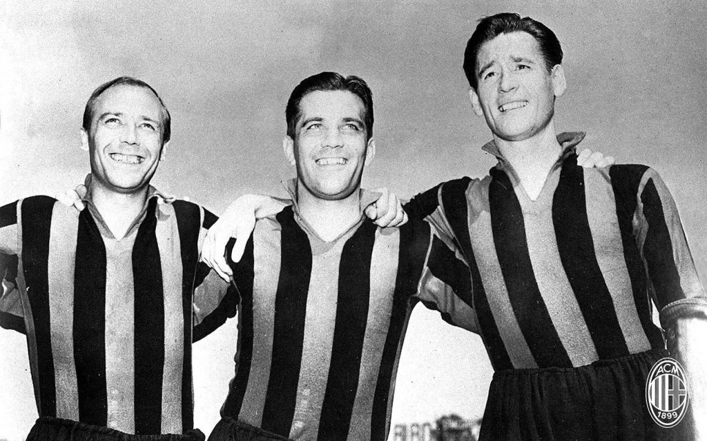 Gren Nordahl Liedholm Milan