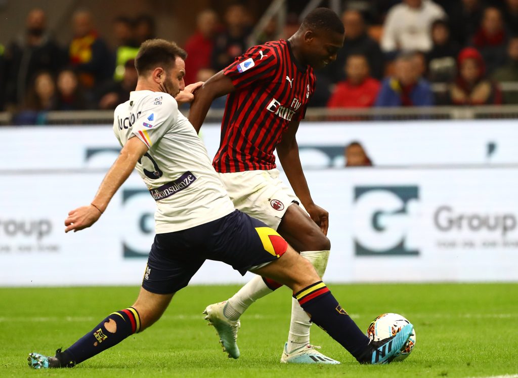 Milan-Lecce Rafael Leao
