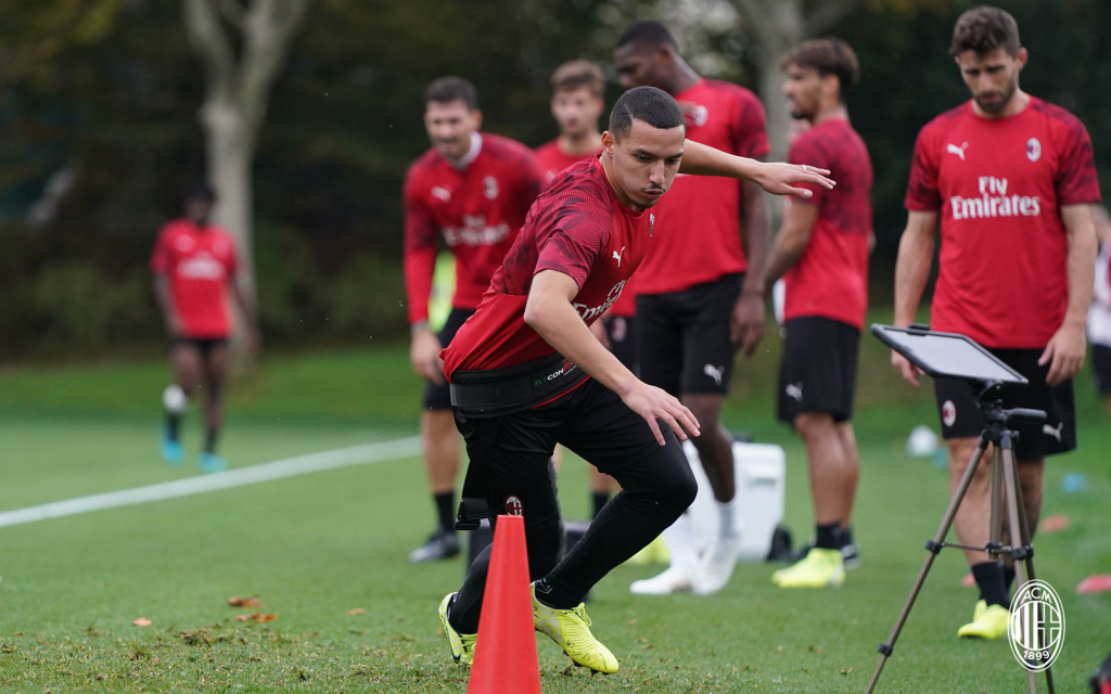 I rossoneri a Milanello, @acmilan