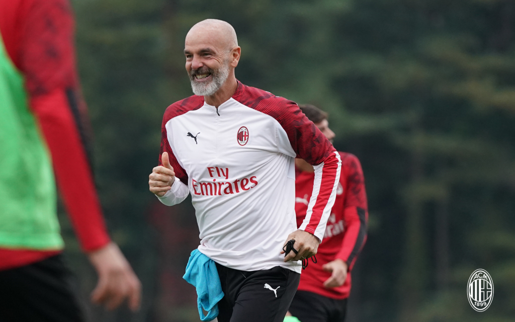 Stefano Pioli Milan Milanello