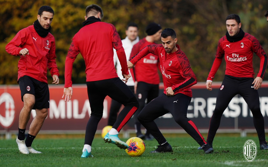 allenamento Milan Milanello