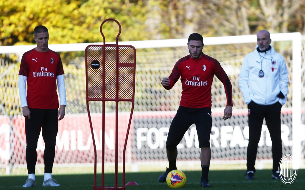 allenamento Milan Milanello