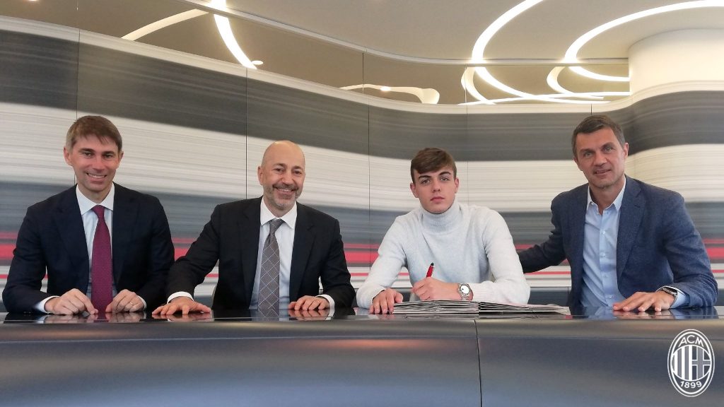 Massara Gazidis Daniel Maldini Milan