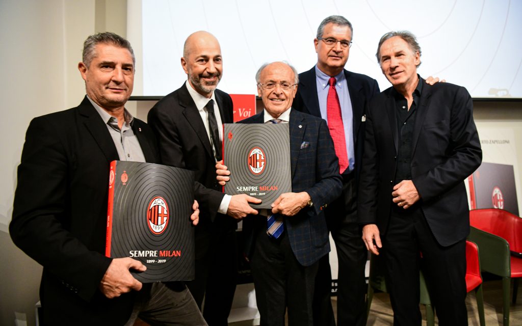 AC Milan - Presentazione del libro "Sempre Milan" c/o Mondadori Megastore Duomo