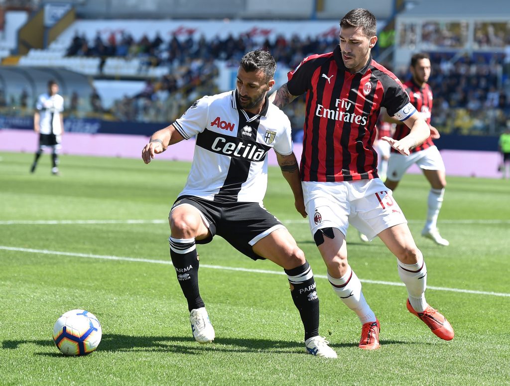 Parma-Milan Ceravolo Romagnoli