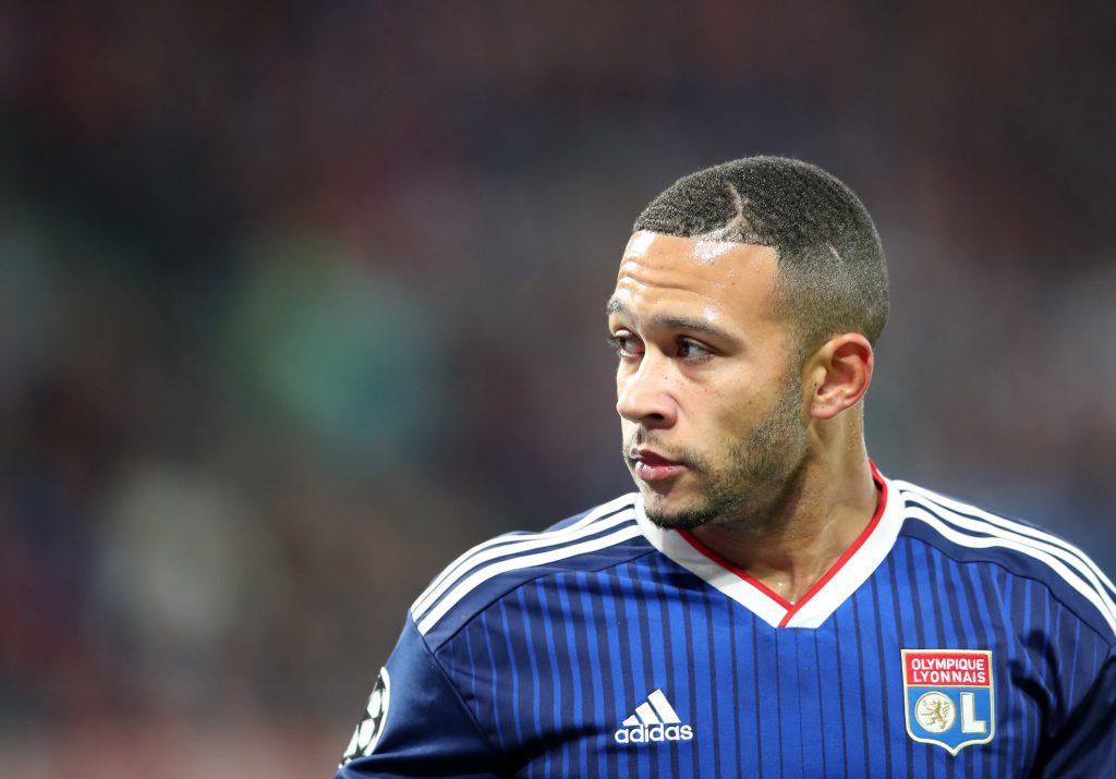 Memphis Depay Olympique Lione
