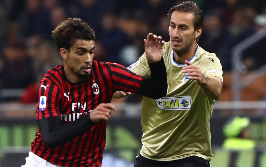 Milan-Spal 2019-2020 Paqueta