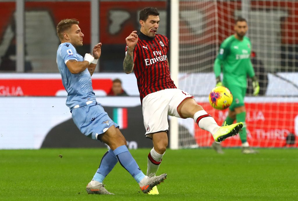 Alessio Romagnoli Ciro Immobile