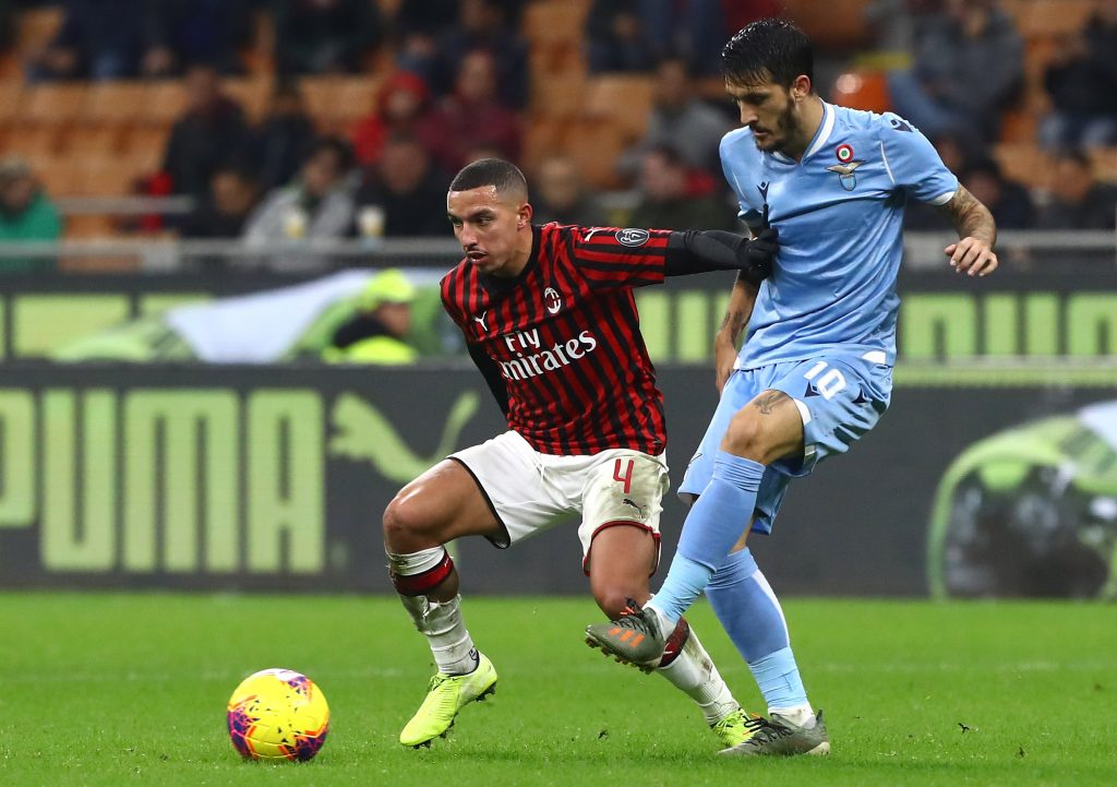 Milan-Lazio 2019-2020 Bennacer Luis Alberto