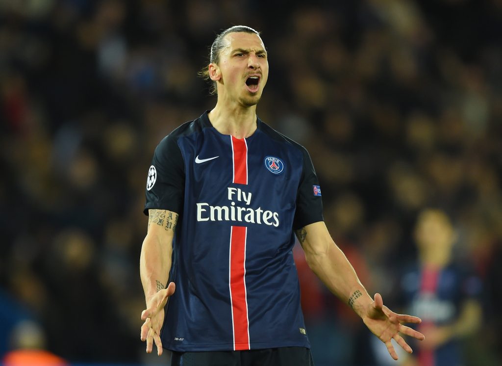Zlatan Ibrahimovic PSG