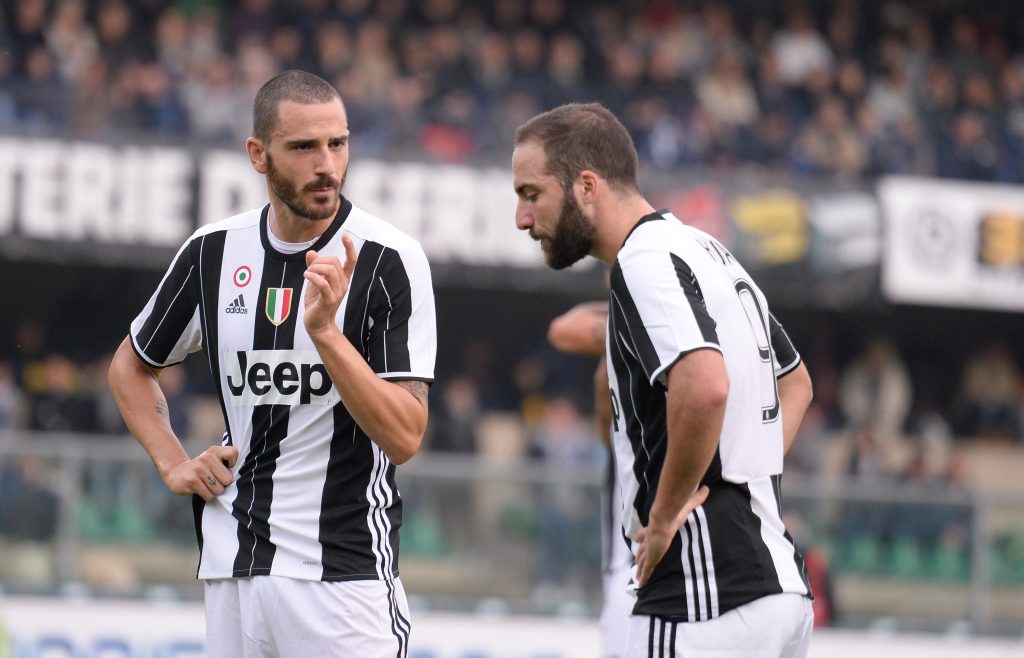 Bonucci Higuaín Juventus