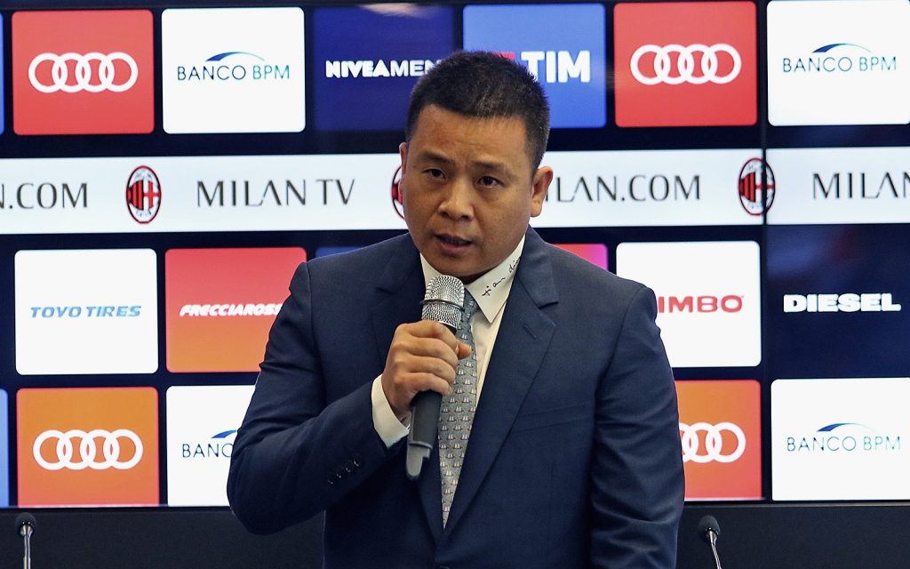 Yonghong Li AC Milan